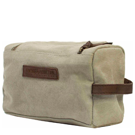 Vintage Addiction Canvas Travel Bag