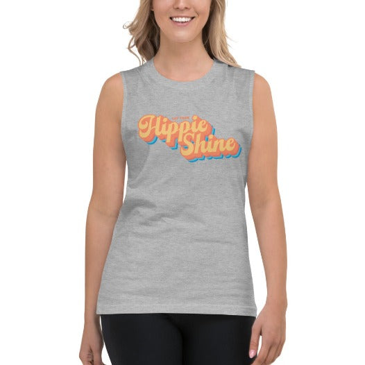 Let Your Hippie Shine Muscle Shirt