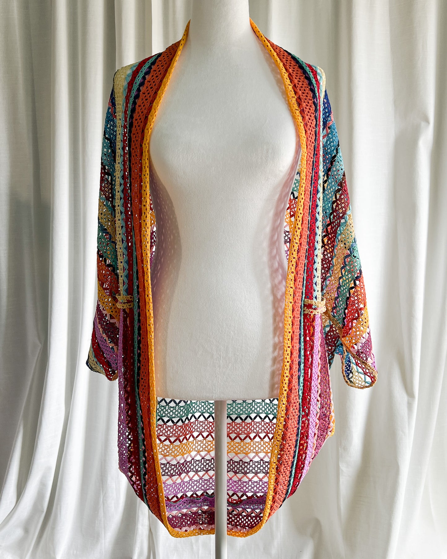Wildflower Lace Cocoon Cardigan