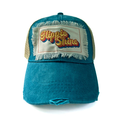 Distressed Trucker Hat - HippieShine