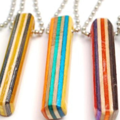 Skateboard Deck Necklace