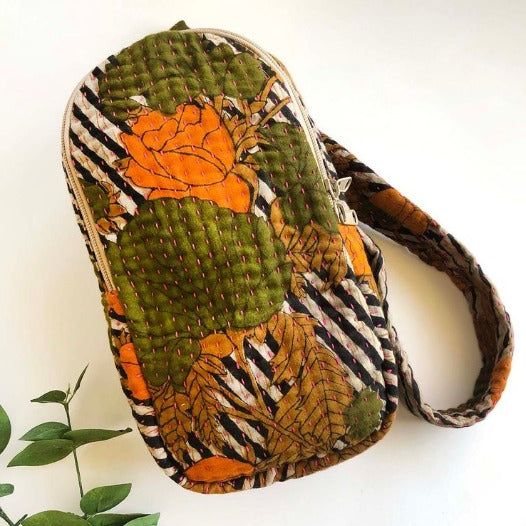 Vintage Kantha Sling Bag