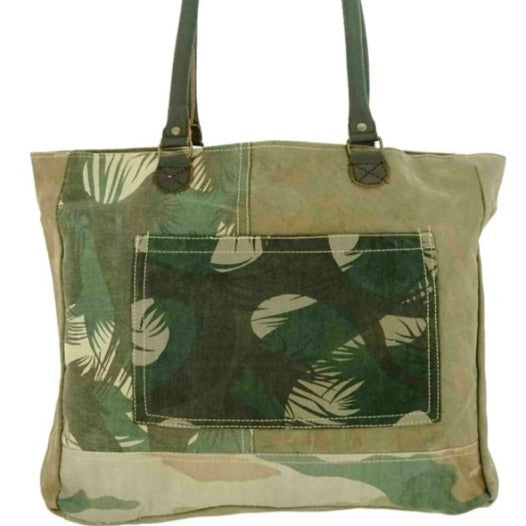 Recycled Military Bags ~ Repurposed Military Tent and Tarp Canvas Bags
