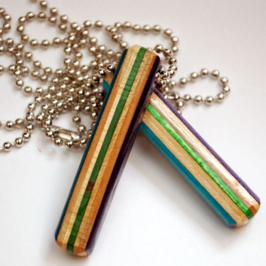 Wholesale Jewelry - Recycled Skateboard Jewelry - Discounted Pricing
