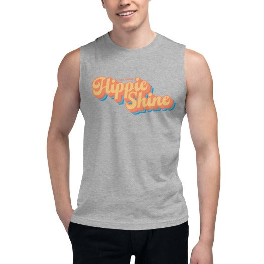 Let Your Hippie Shine Muscle Shirt